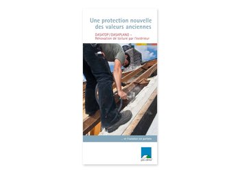 Brochure compacte : Rénovation de toiture