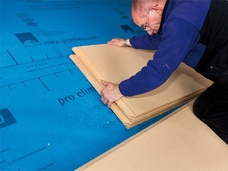 7. Solution 2:1 - plaques de plâtre cartonnée et enduit sur panneaux légers en laine de bois