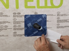 2. Retirer le papier transfert
