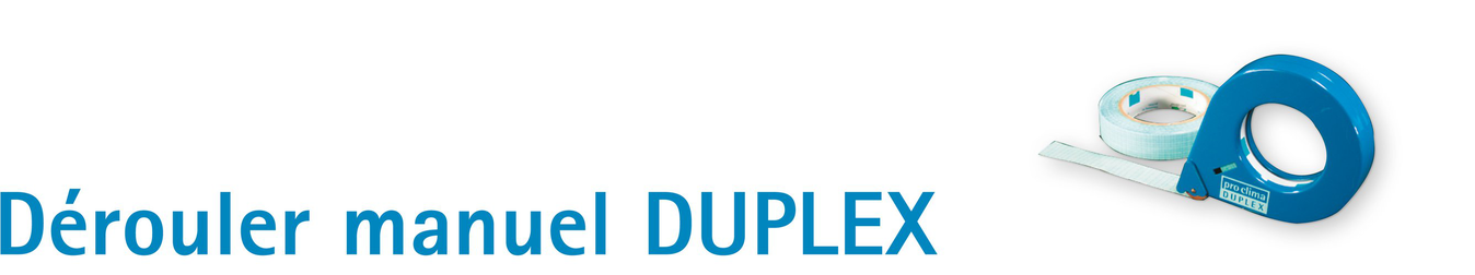 Dérouleur manuel DUPLEX