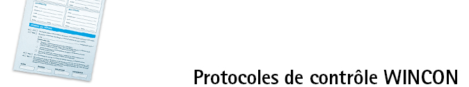 Protocoles de contrôle WINCON
